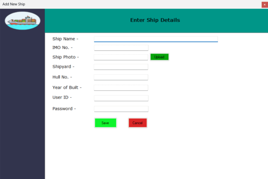 Login Screen